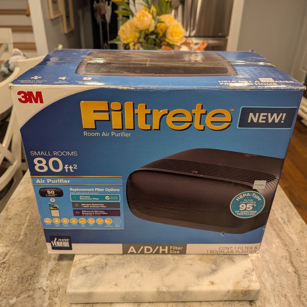 New - Filtrete Small Rooms Air Purifier